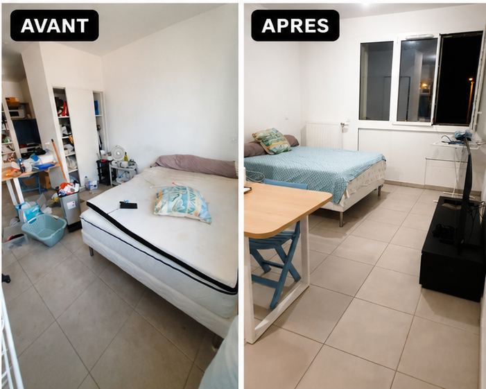 Avant après Naj CleanWave 4